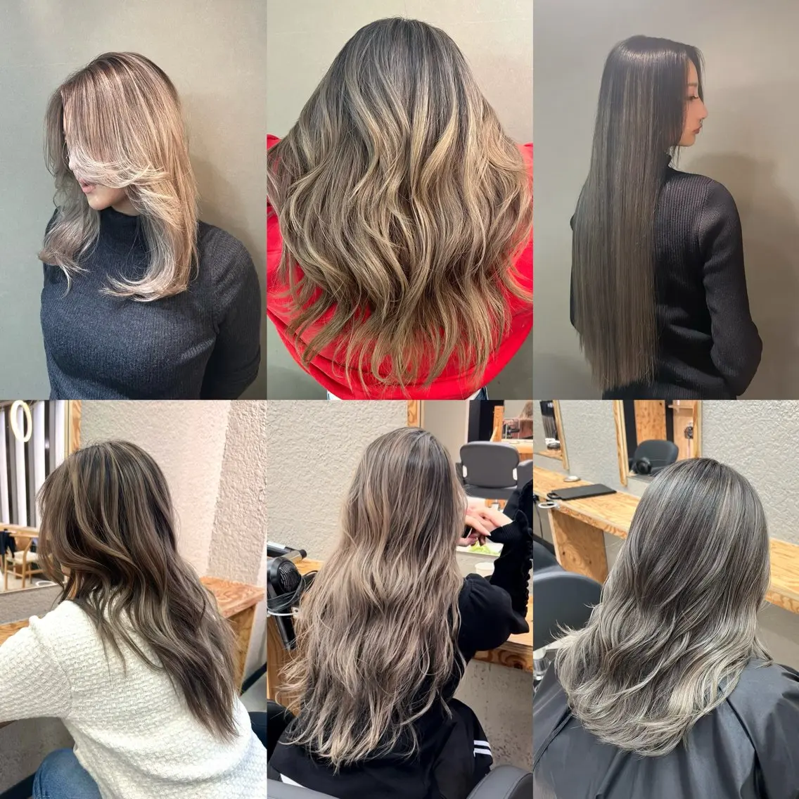 ✨💖🏝️艶髪ヘアバレイヤージュカラー🏝️💖✨+カット+前処理&TOKIOトリートメント/2bleach込みの写真