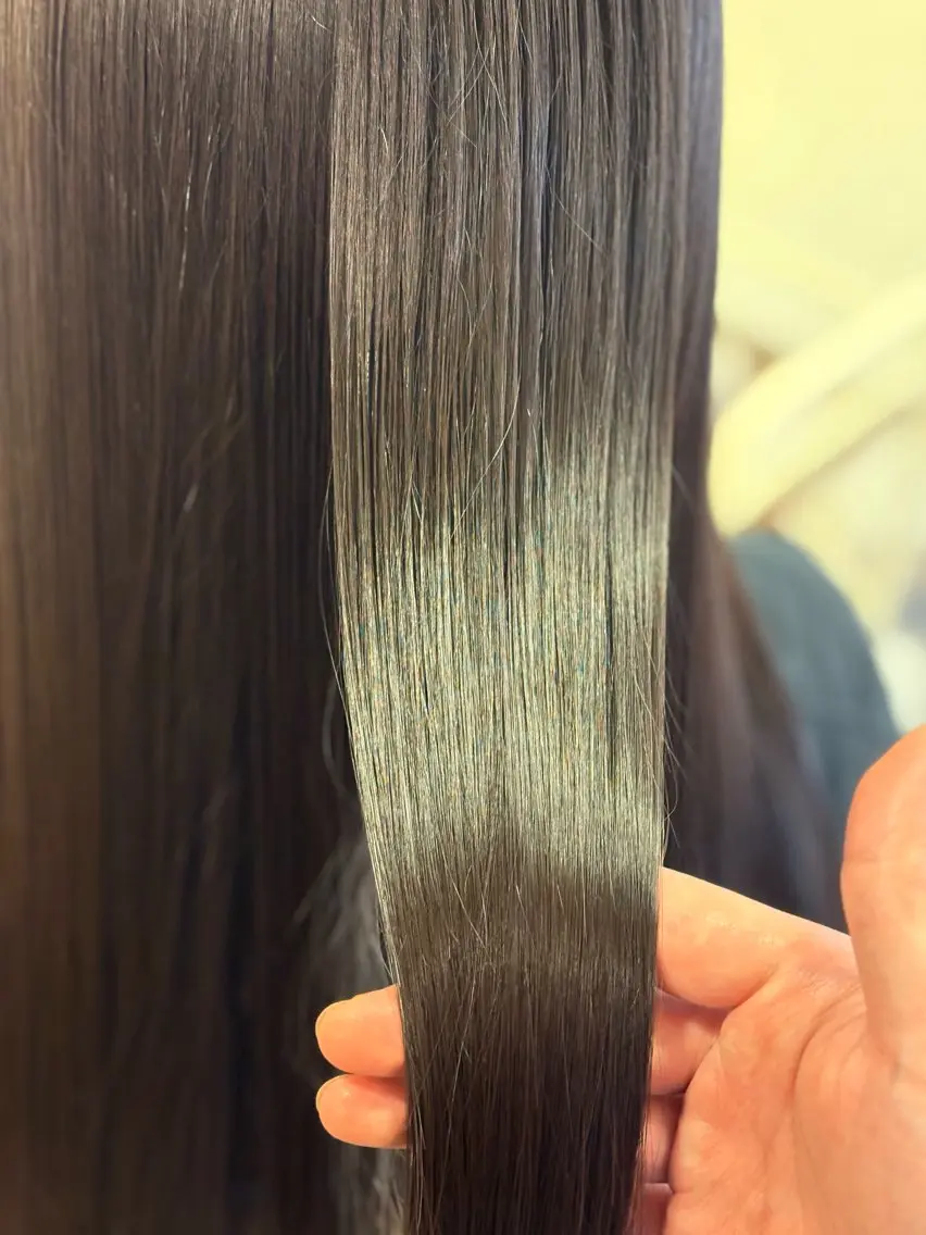 ロング カット トリートメント ヘアセット 柘植 雅大のヘアスタイル