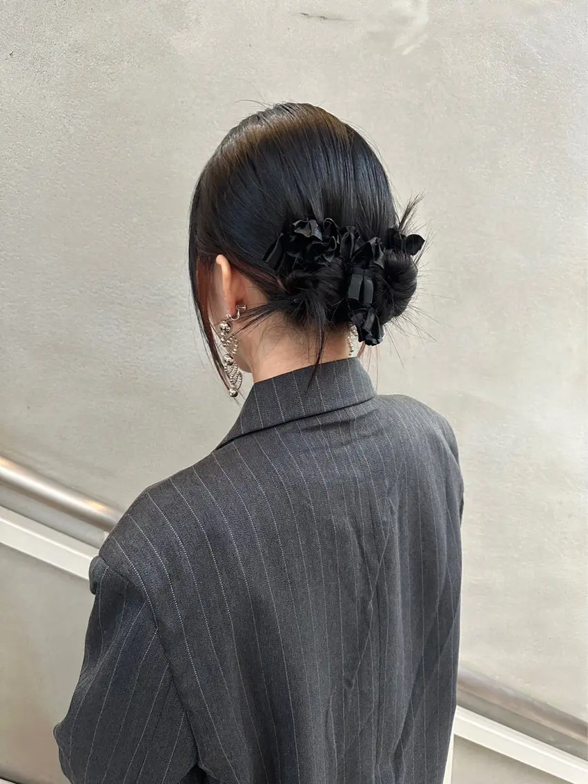 ロング ヘアアレンジ ヘアセット ayano /トレンドヘアのヘアスタイル