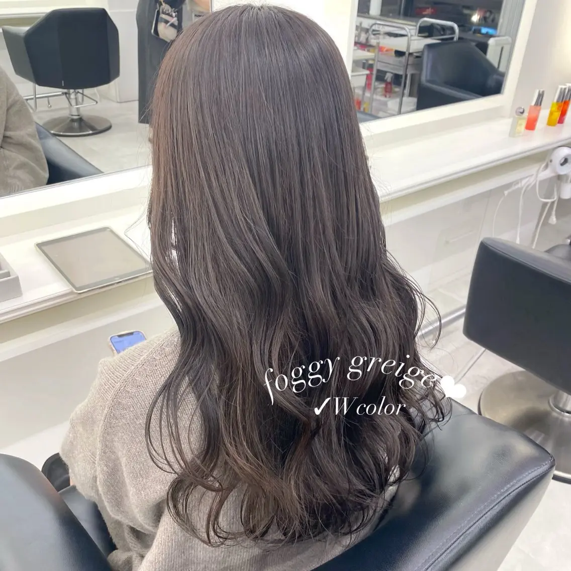ロング カラー ParveMix 🤍加藤理沙のヘアスタイル