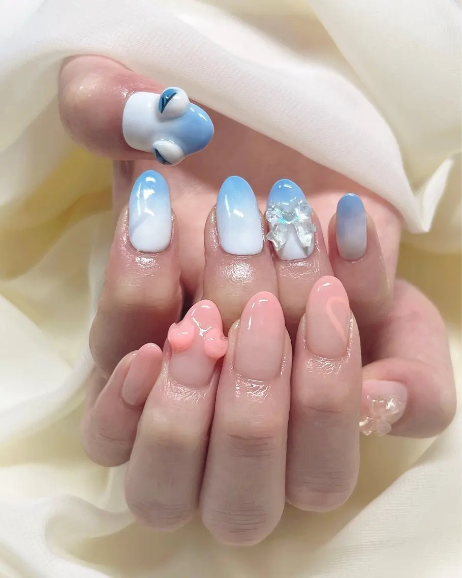 ネイル グラデーション nail salon MUAのネイルデザイン