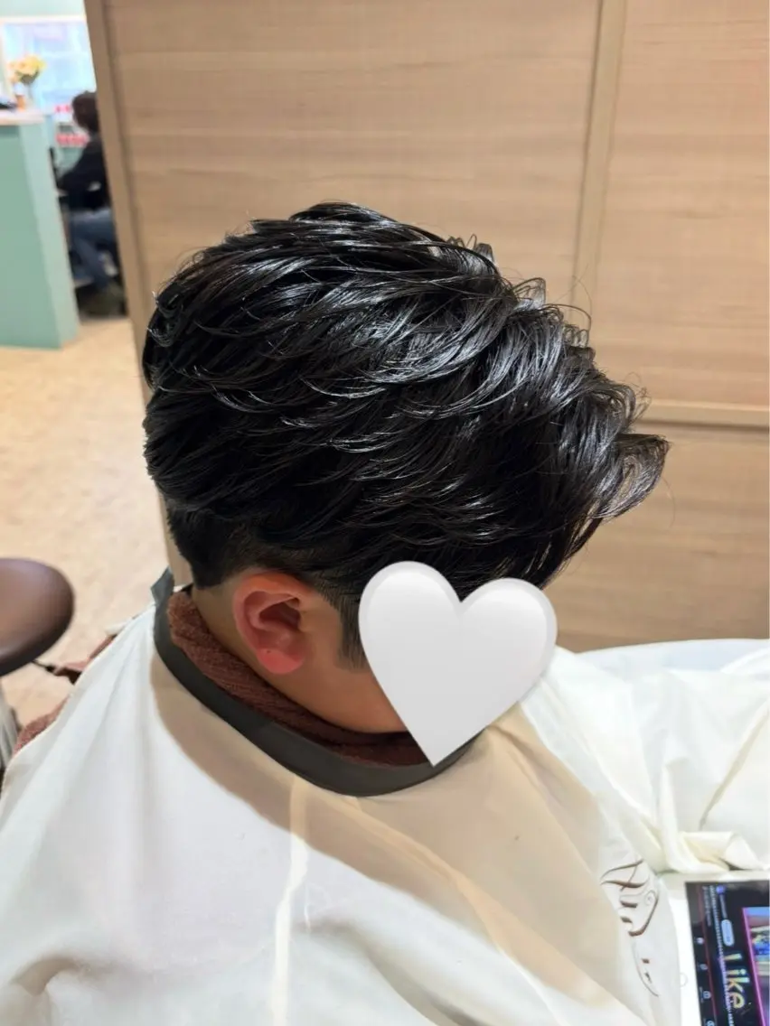 カット+パーマ+高級トリートメントの写真