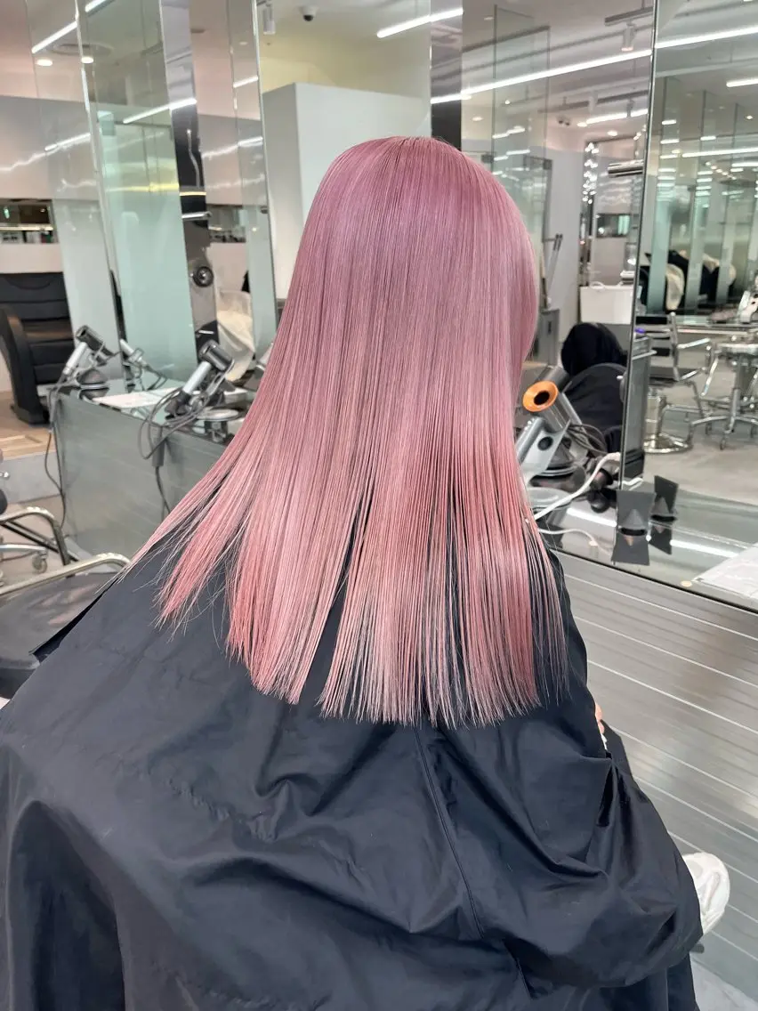 ロング カラー レイヤー特化/ 渋谷 りむのヘアスタイル