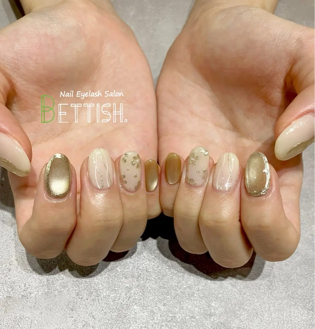 ネイル ニュアンスネイル ハンドネイル BETTISH. KUMIKO☺︎︎のネイルデザイン