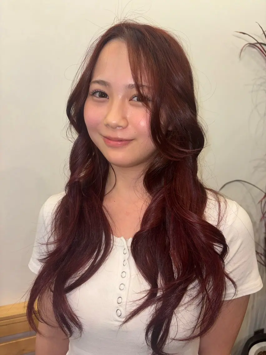 ロング ヘアカラー 🤎海外ヘア/ブリー チ/SHIORI🎀のヘアスタイル