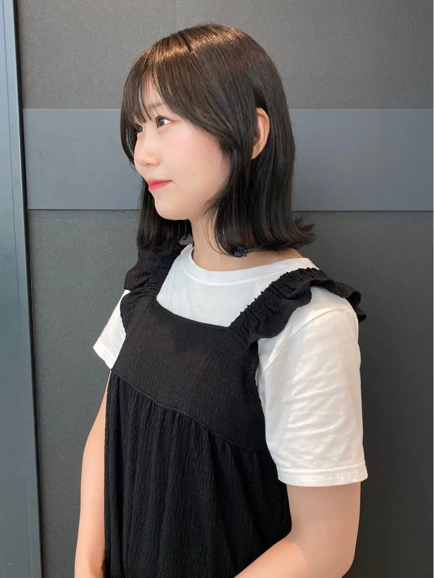 ショート カラー パーマ 縮毛矯正 カット ヘアカラー 縮毛矯正 トリートメント mai / linoah˚✧のヘアスタイル