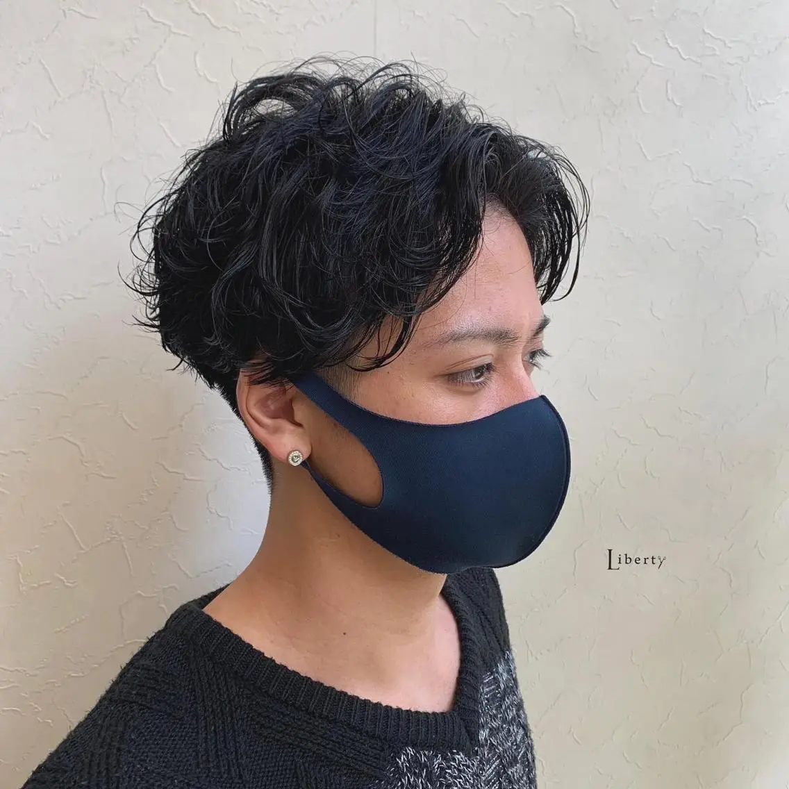 ショート パーマ ツイストパーマ メンズ指名多数!! 田島史也のヘアスタイル