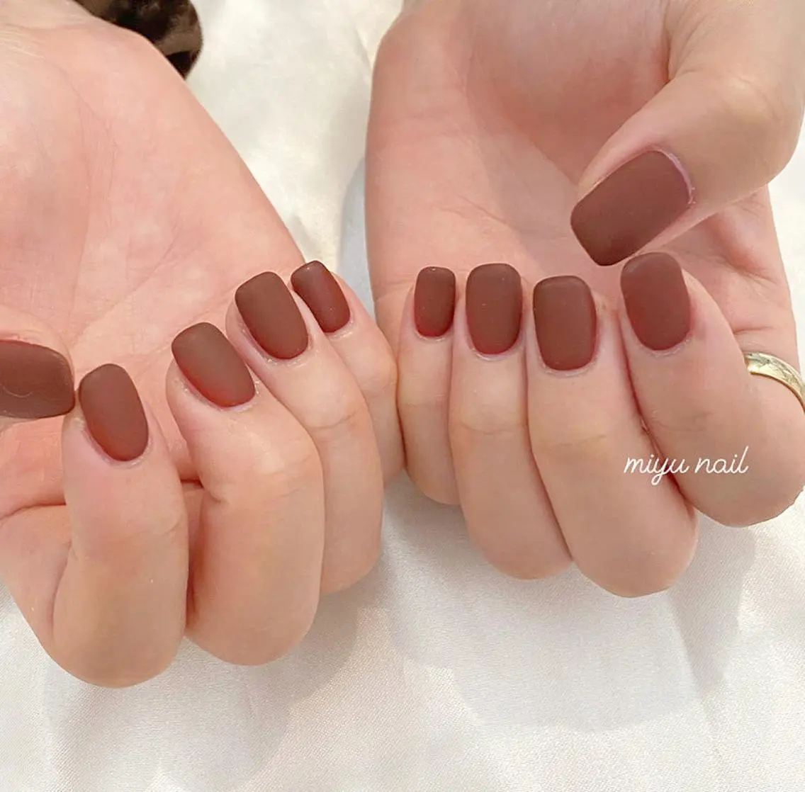 ネイル マットネイル oreo salon miyu 池袋のネイルデザイン