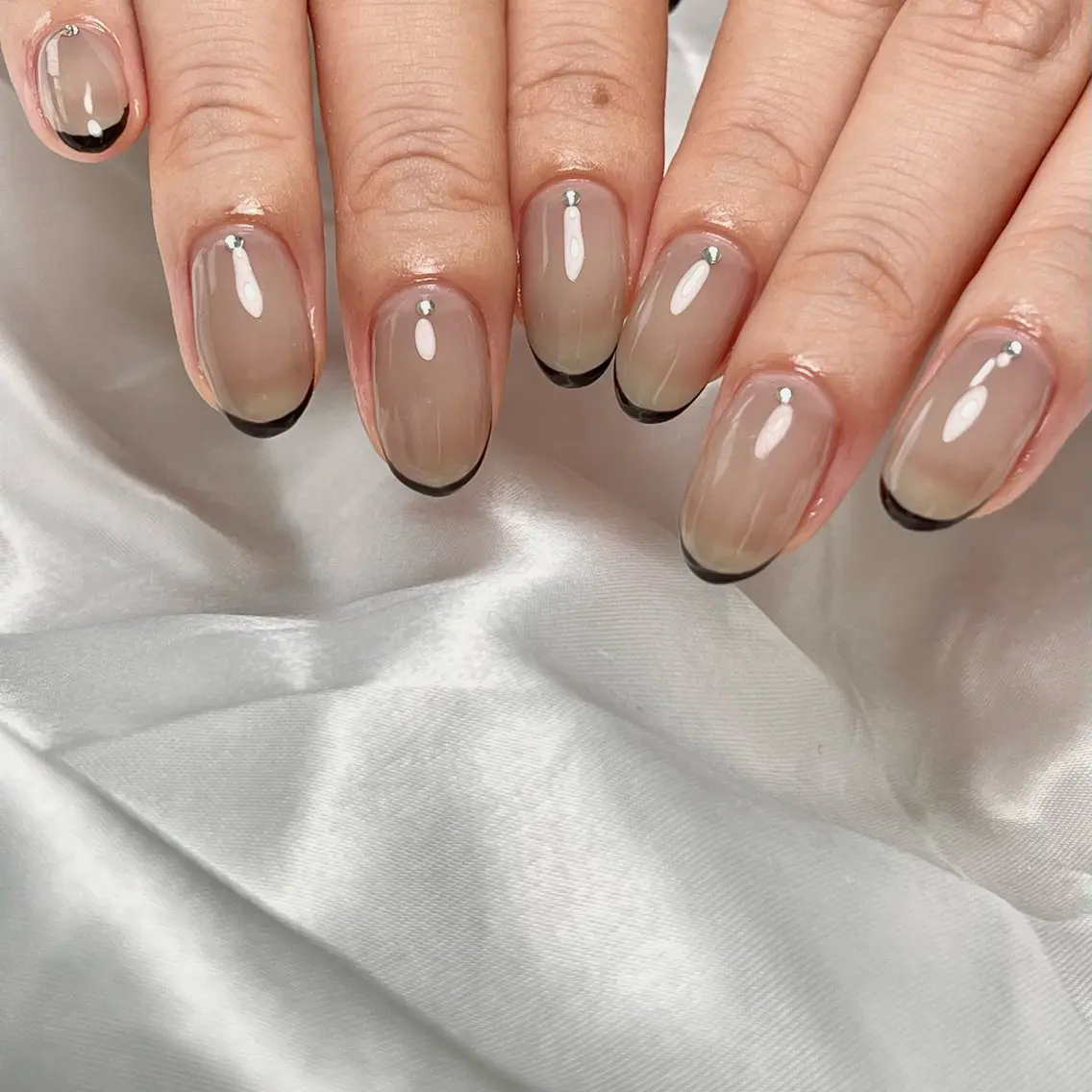 ネイル アートネイル 長さ出し 持ち込み ハンドネイル RE SALONのネイルデザイン
