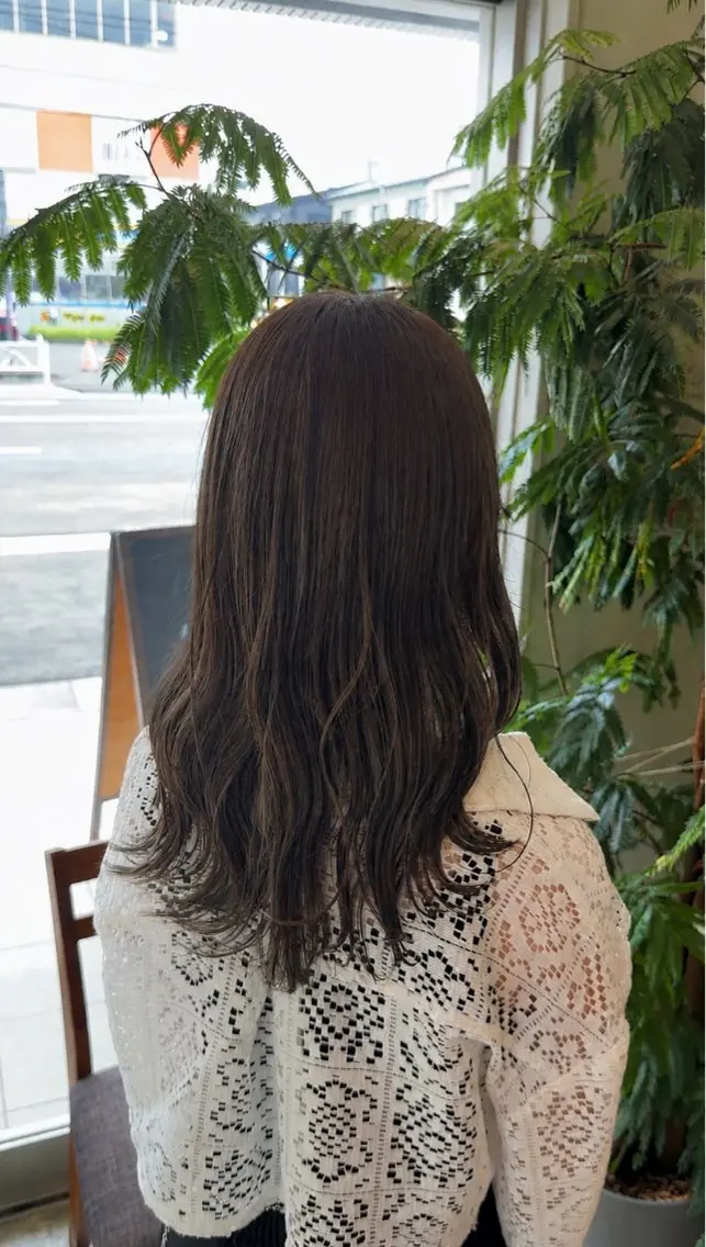 カラー ベージュカラー ミント ミントベージュ 優乃 ❄️のヘアスタイル