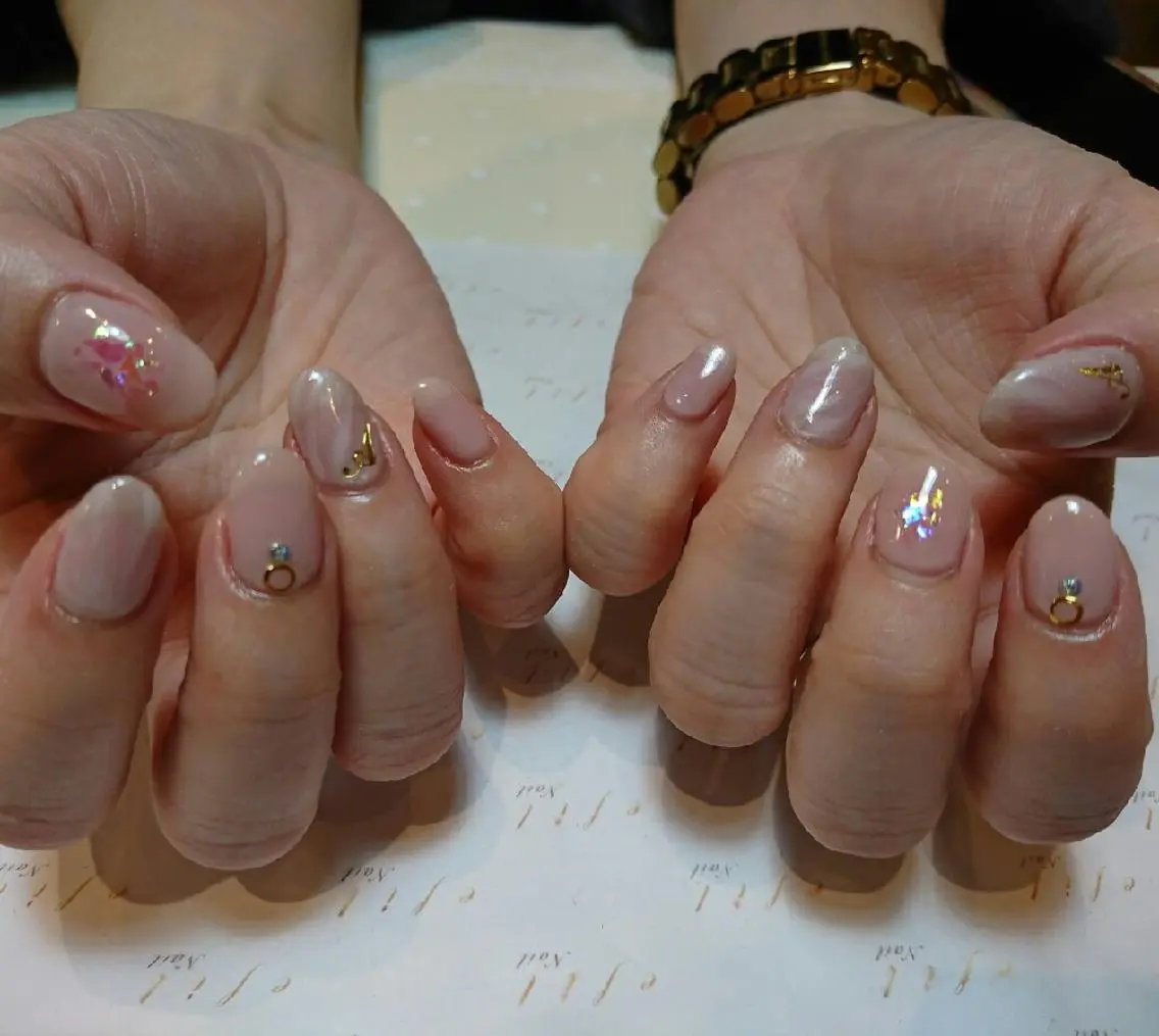 ネイル 持ち込み みー shakushiroのネイルデザイン