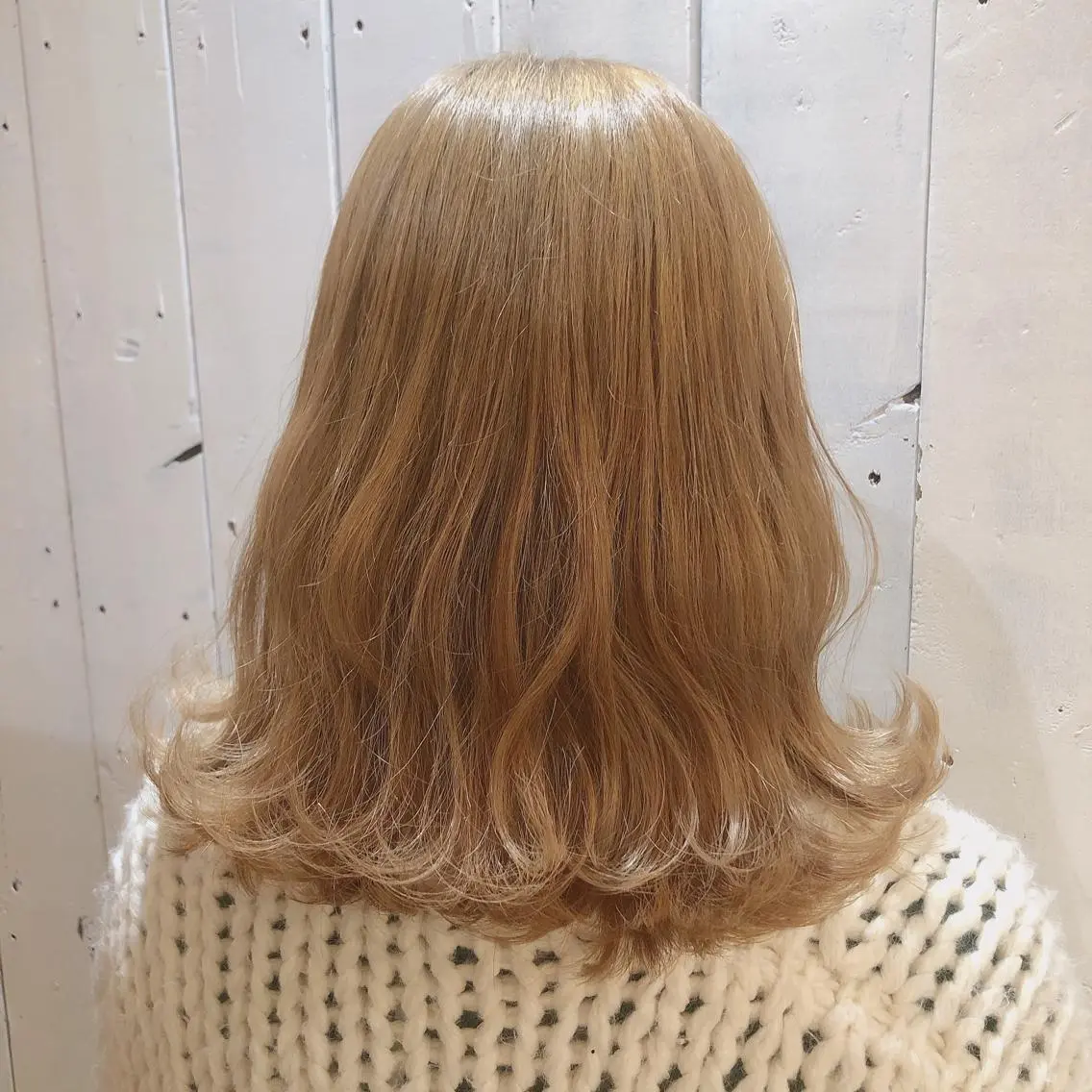 ミディアム カラー ストレート🌹カラー お任せを🌈bucoのヘアスタイル