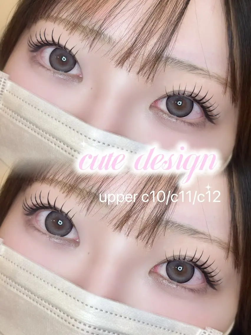 マツエク・マツパ キュート マツエク EYESTYLE仙台 こころ🎀🫧のマツエク・マツパデザイン