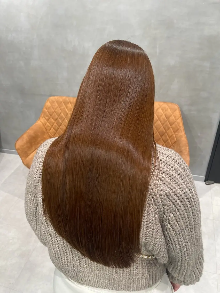 ロング カラー ヘアカラー トリートメント 透明感カラー💎 アレンジ🩰Rimiのヘアスタイル