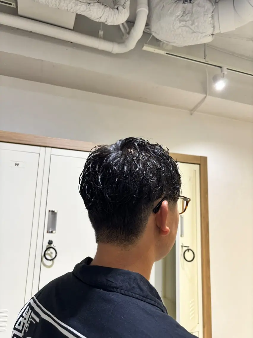 パーマ メンズ メンズパーマ 橋本 ななみのヘアスタイル