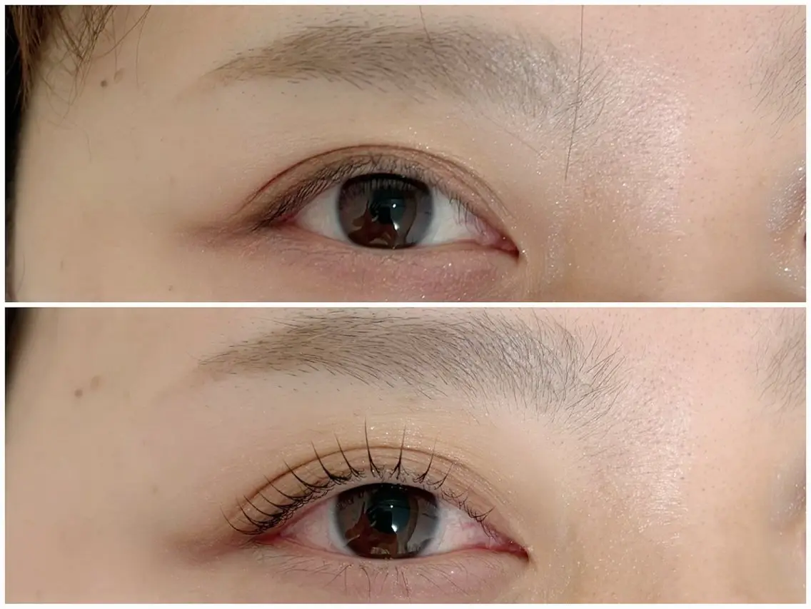 マツエク・マツパ パリジェンヌラッシュリフト 一重×まつ毛パーマ マツパ SALON yc.hacciのマツエク・マツパデザイン
