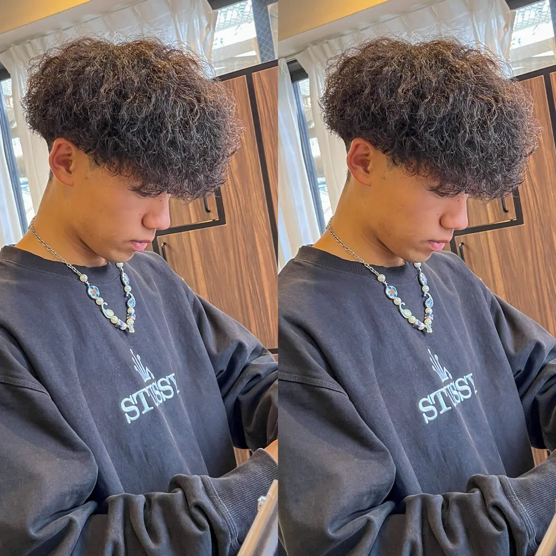 ミディアム alma 後藤 遼斗のヘアスタイル