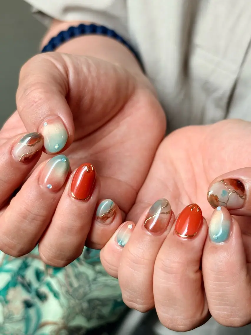 ネイル ハンドネイル mieux YUKOのネイルデザイン
