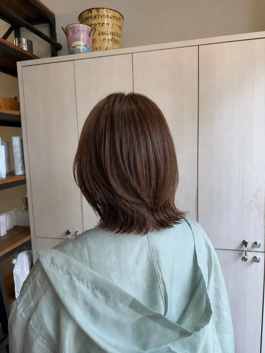 ショート カラー カット ヘアカラー きむら なみか🪐のヘアスタイル