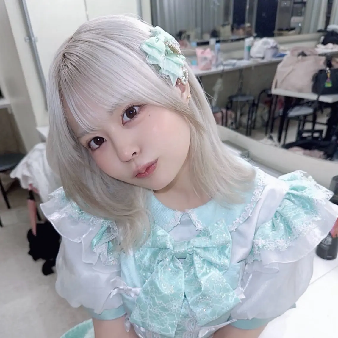 ミディアム カラー ヘアアレンジ ブラウンカラー ヘアカラー トリートメント ヘアセット 渋谷🩶ハイトーン 🩶FUMUのヘアスタイル