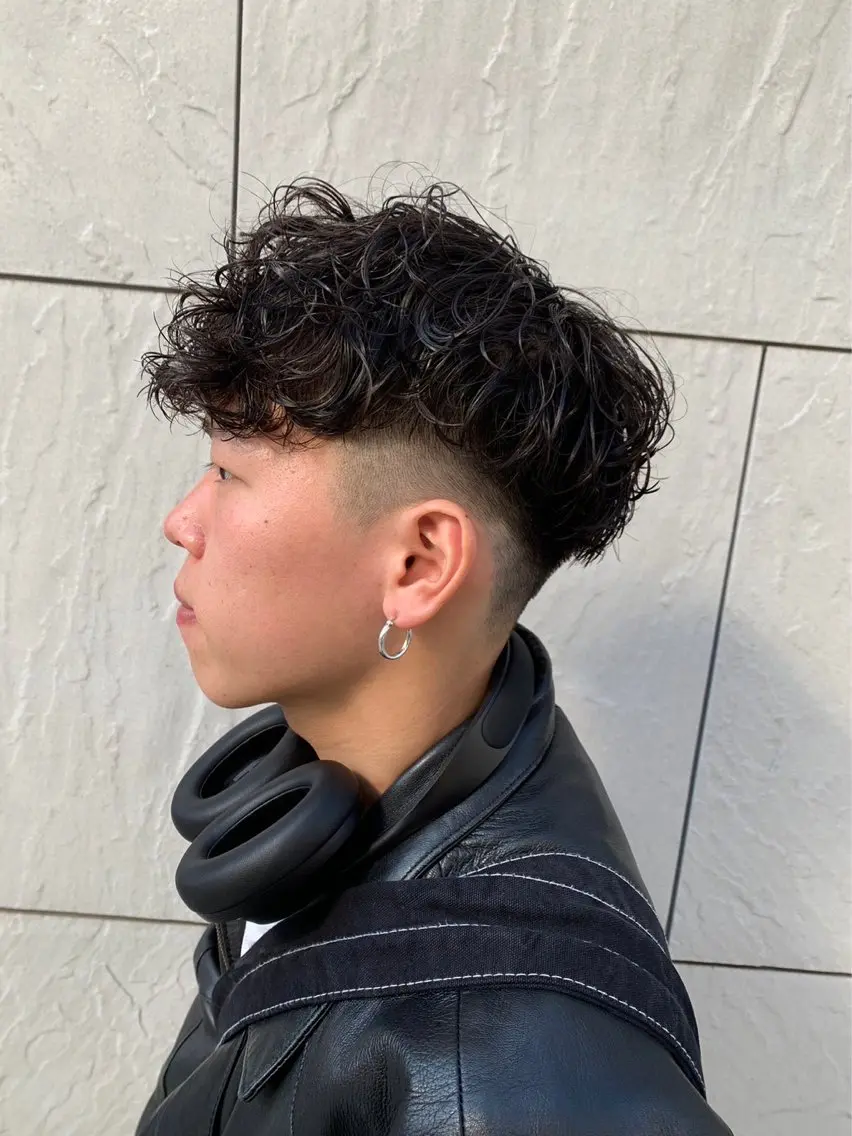 パーマ メンズ カット パーマ パーマ支持率No.1 ❤️🔥安成弾のヘアスタイル
