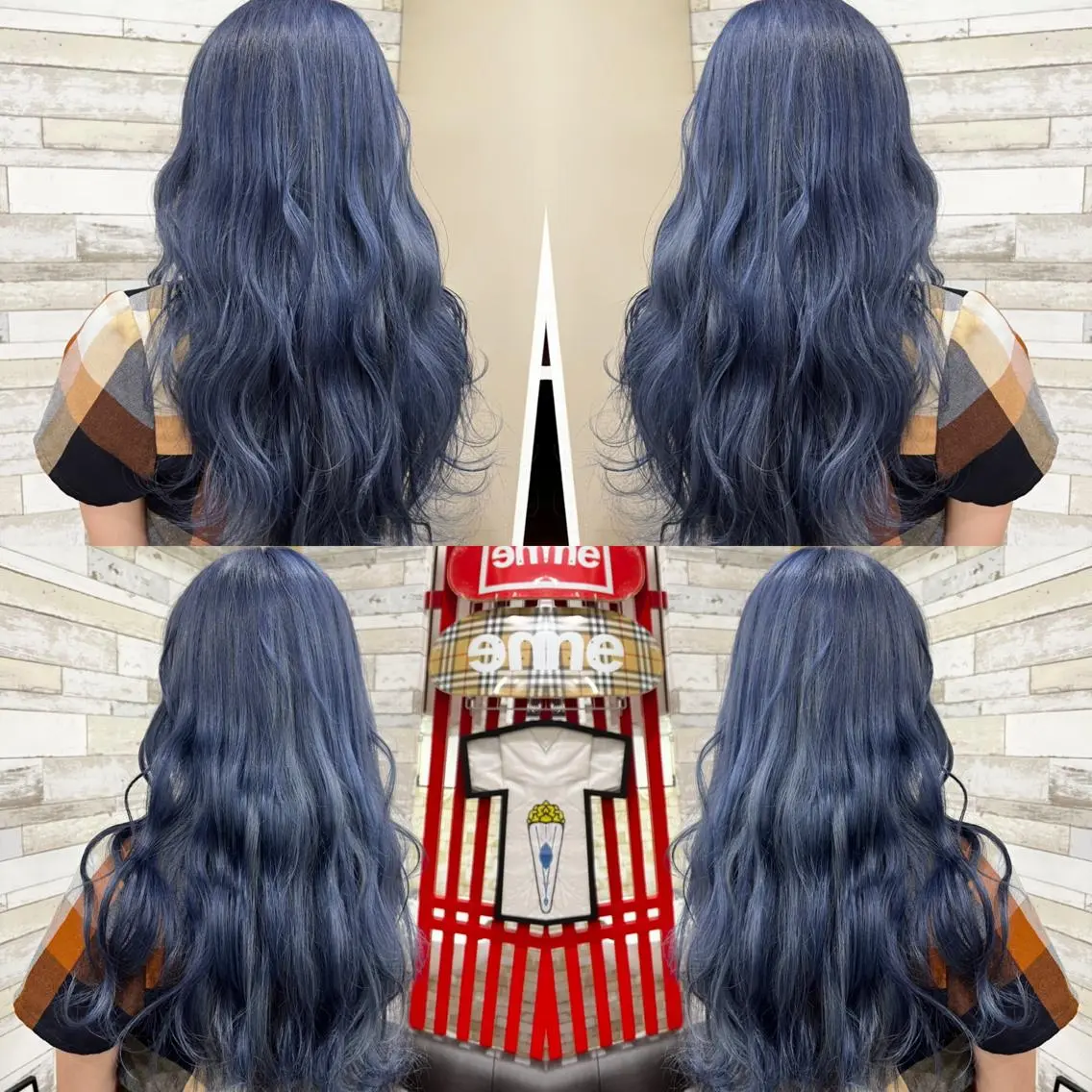 ロング カラー ヘアカラー トリートメント ✨️眉毛、派手髪、 ハイトーンShinの眉毛・アイブロウイメージ