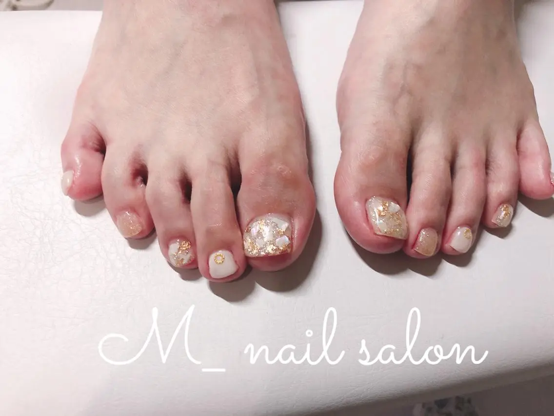 ネイル フットネイル M_ nail salonのネイルデザイン