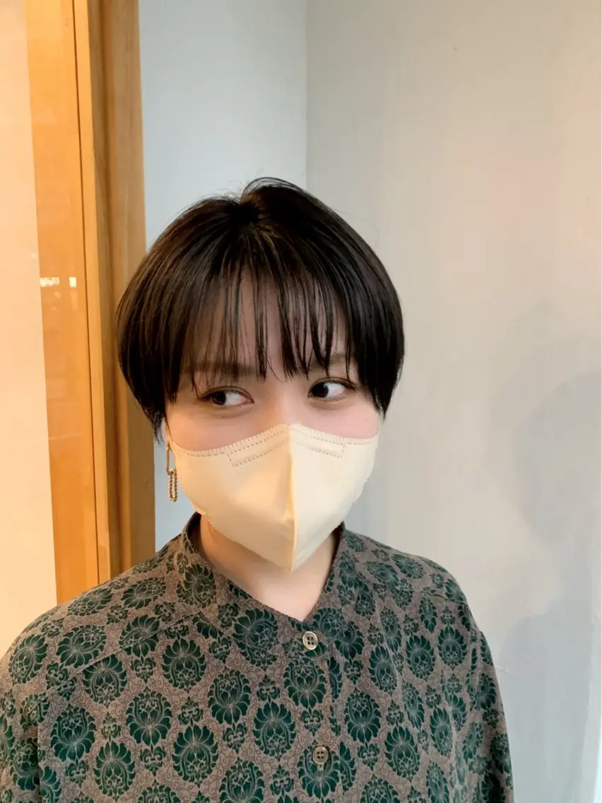 ショート カット 月200人を担当 💇♀️栗林のヘアスタイル