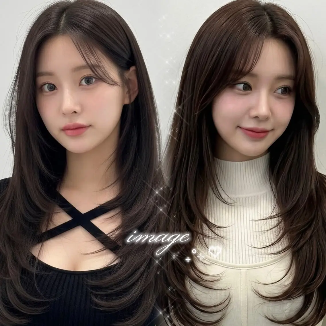 ロング 梅田♡韓国ヘア mao໒꒱のヘアスタイル