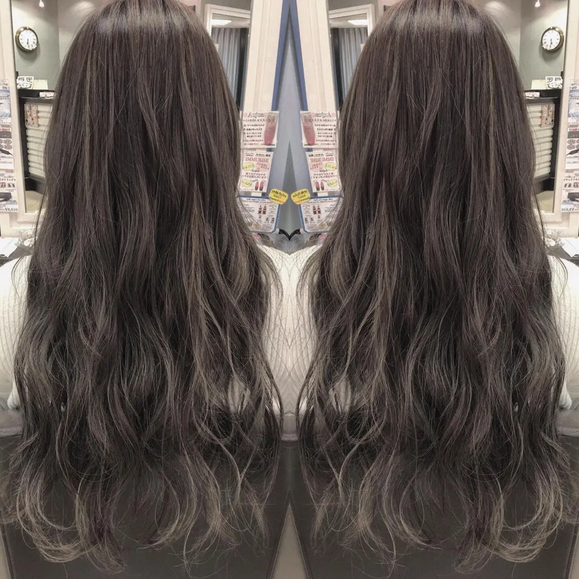 ロング カラー box mico. mutsumiのヘアスタイル