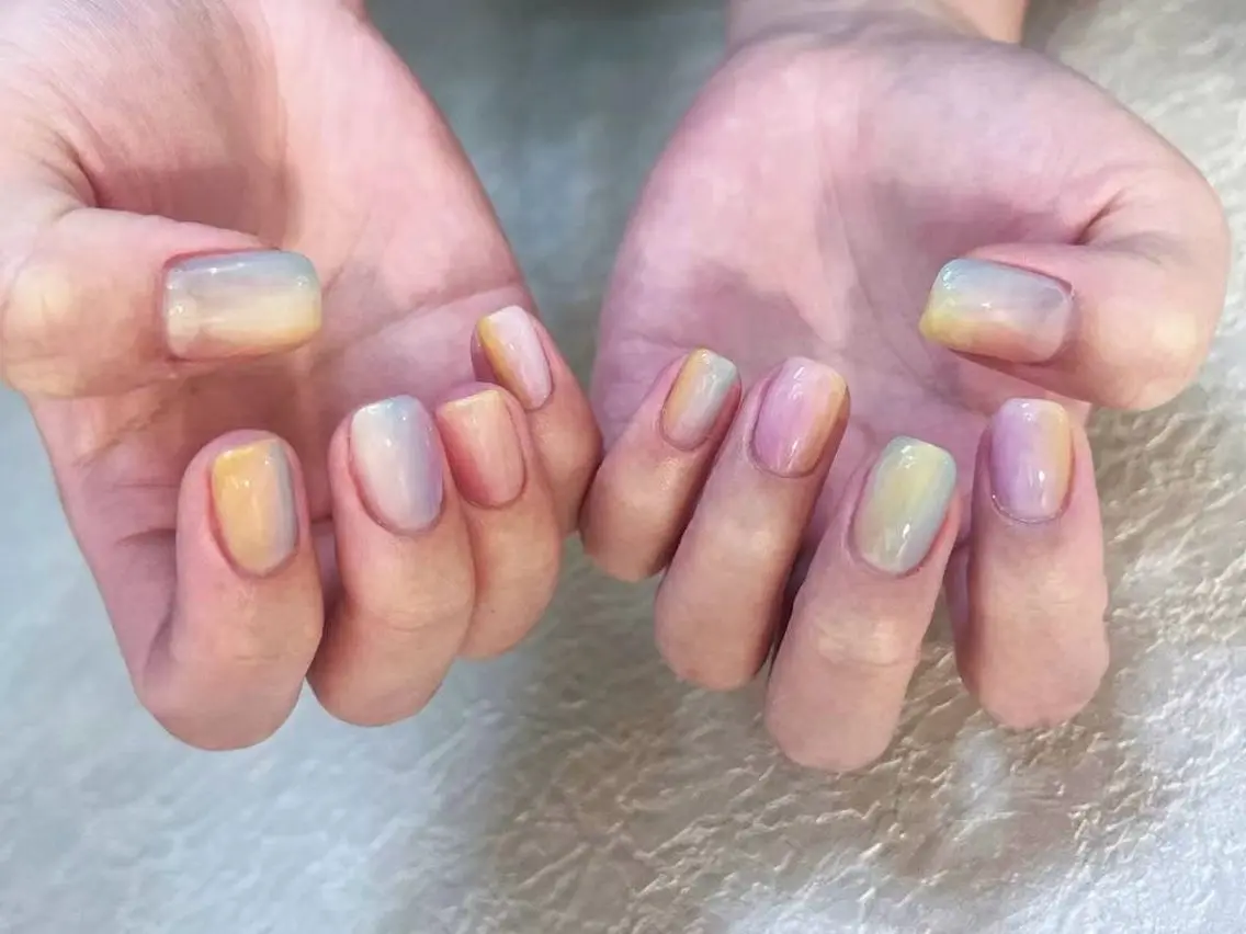 ネイル アートネイル フラワーネイル フットネイル ジェルネイル マグネットネイル Babarla nailのネイルデザイン