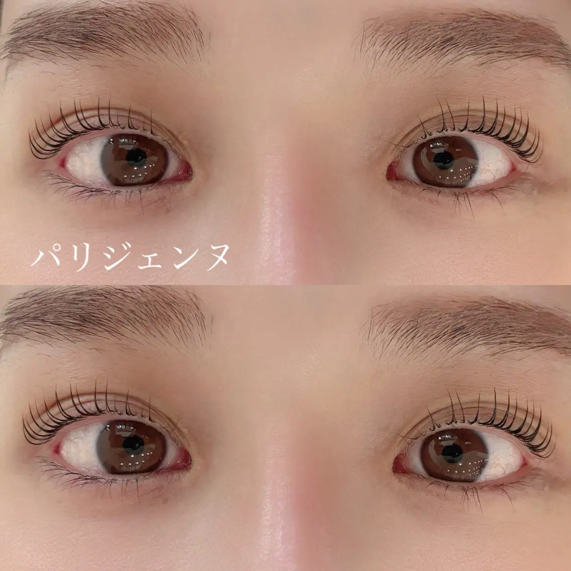 マツエク・マツパ パリジェンヌラッシュリフト 一重×まつ毛パーマ マツパ マリーテレジア FUJIMOTOのマツエク・マツパデザイン
