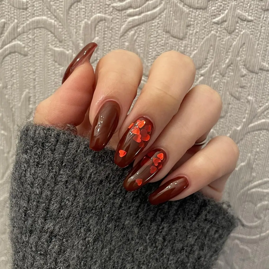 《ケア&オフ込み》2本アート💅（フィルイン）の写真