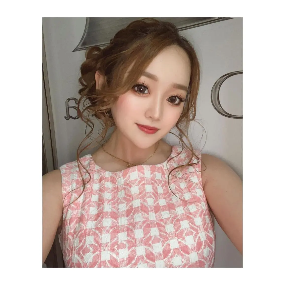 ロング ヘアアレンジ ヘアセット Mikazuki オーナーTeradaのマツエク・マツパデザイン