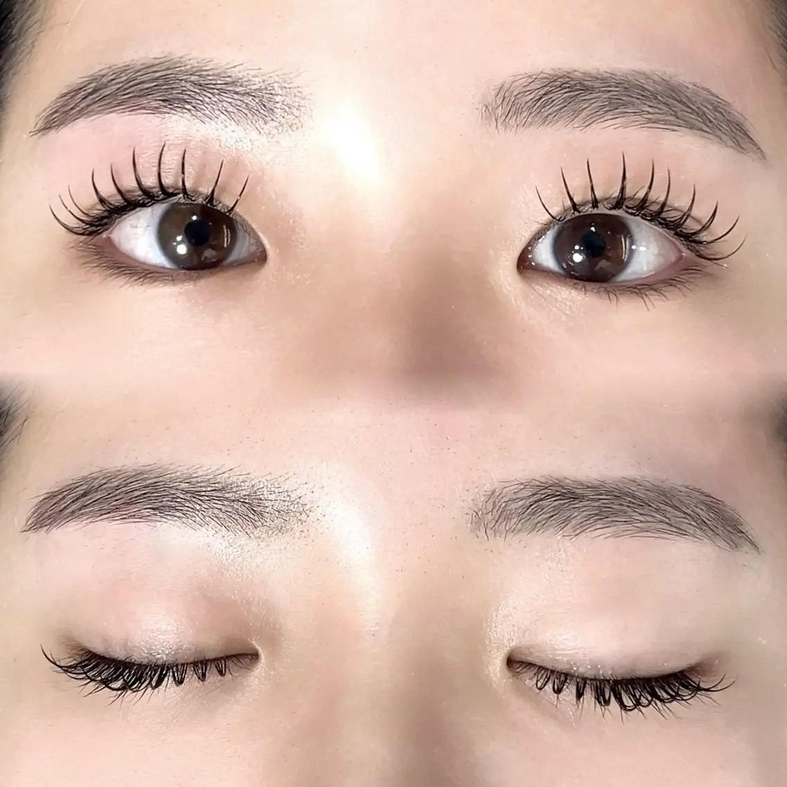 【美眉】アイブロウWAX+まつげパーマ/ラッシュリフト🧚🫧の写真