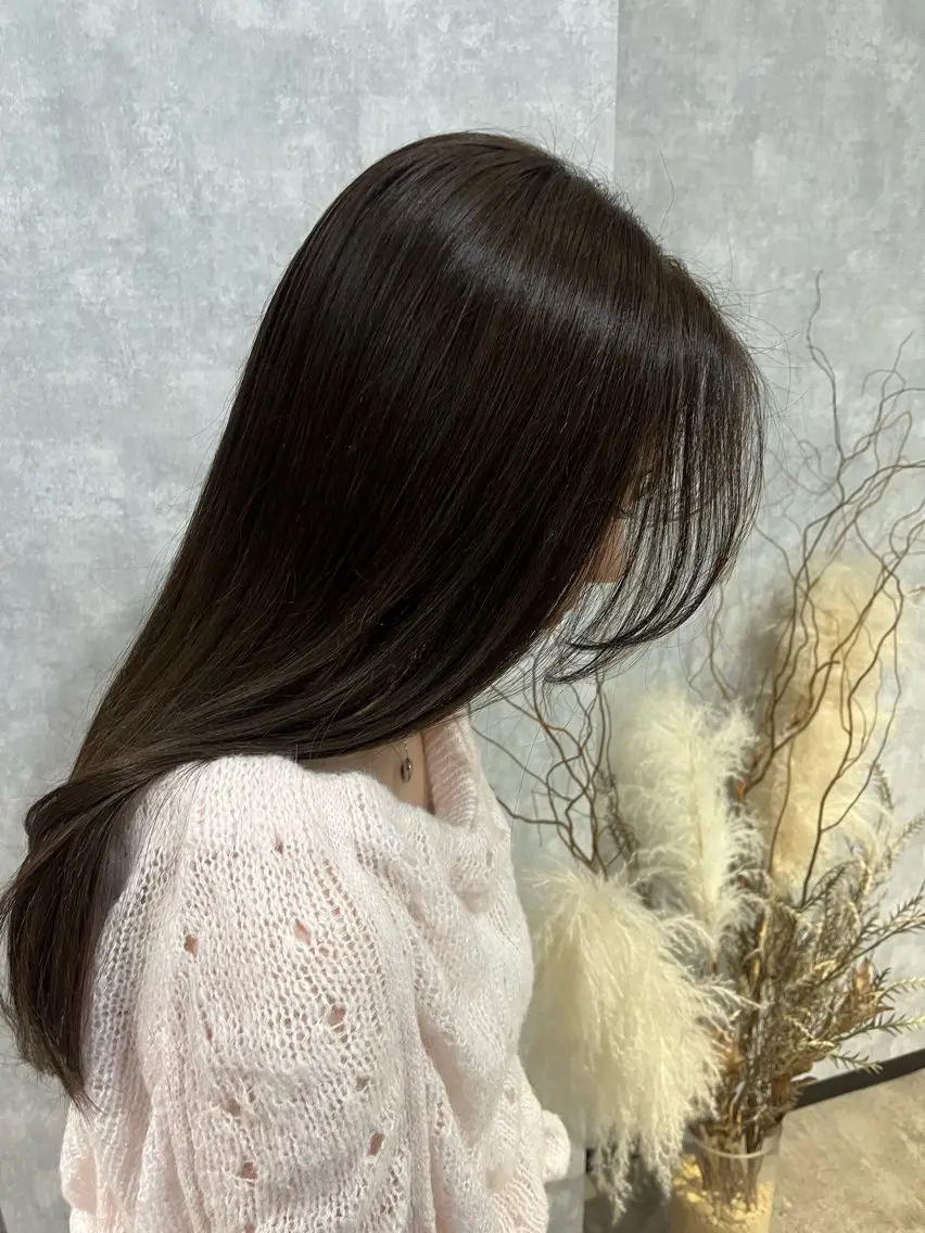 ロング ヘアカラー トリートメント カラーモデル募集/ KOHGAのヘアスタイル