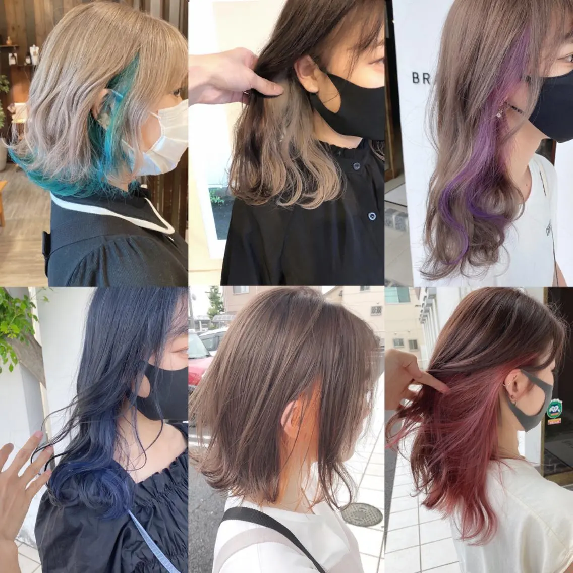 ミディアム ヘアカラー トリートメント 具志 正太のヘアスタイル