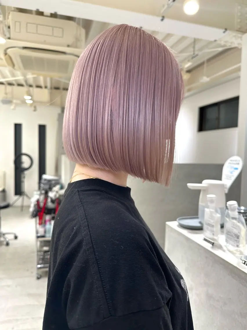 ブリーチ+透明感カラー+トリートメント⭐️の写真