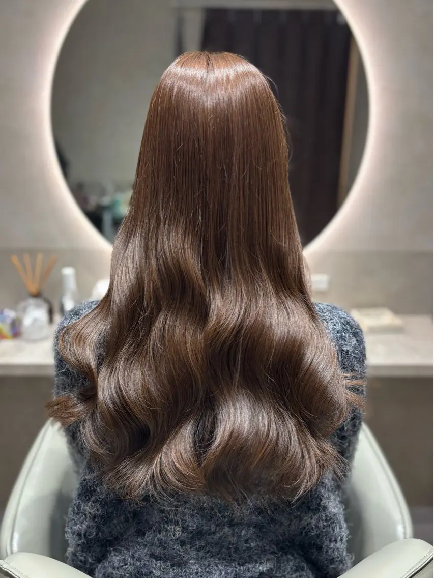 ロング カラー カット ヘアカラー トリートメント 川崎のカラー職人🥣 kentaのヘアスタイル