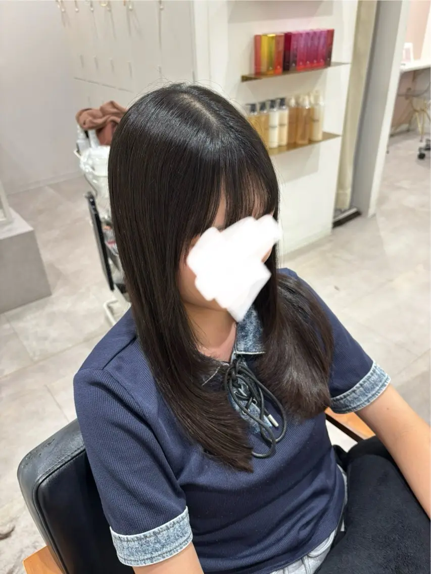 ロング 田中澪🩵ྀི /HUG横浜のヘアスタイル