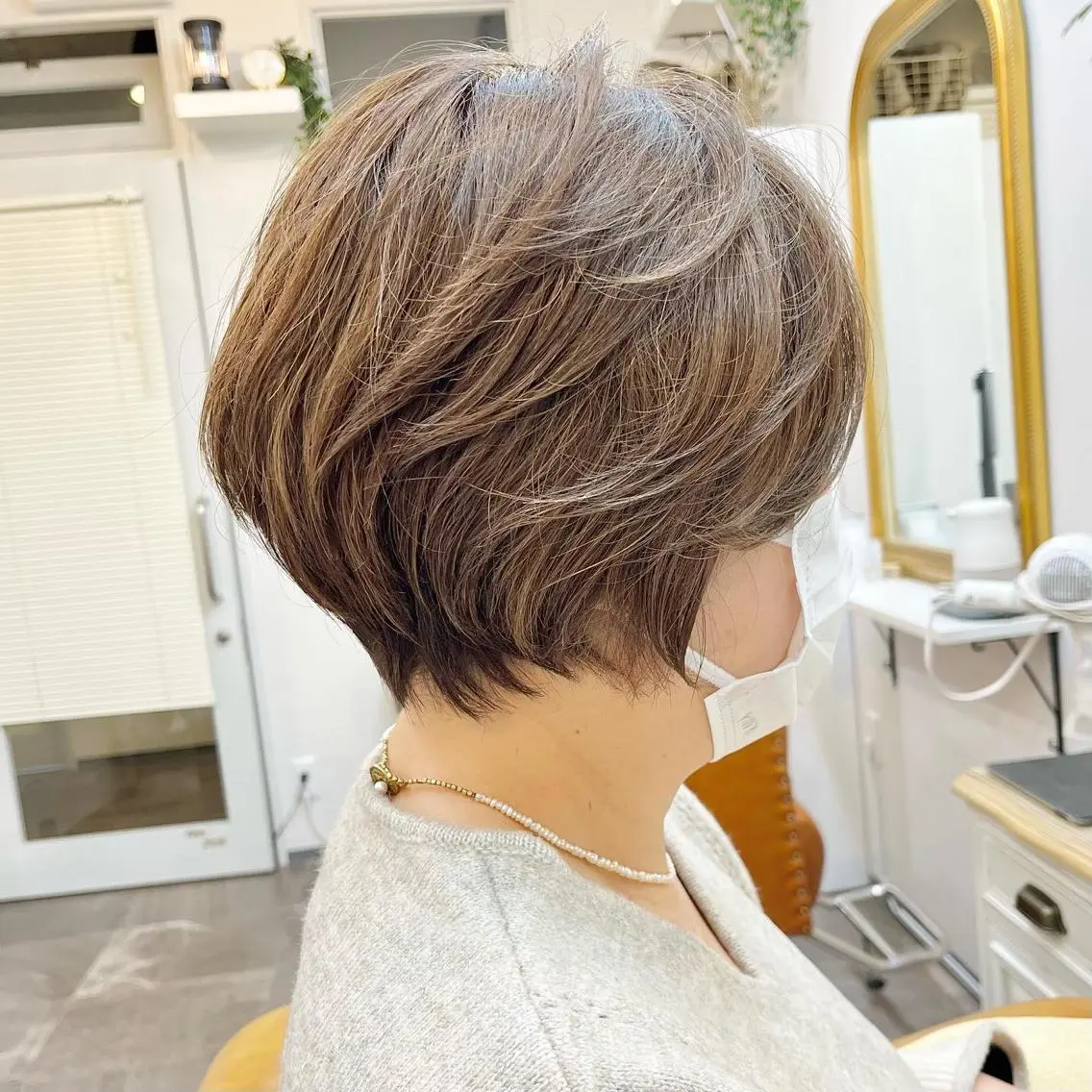 ショート 長谷川 駿のヘアスタイル