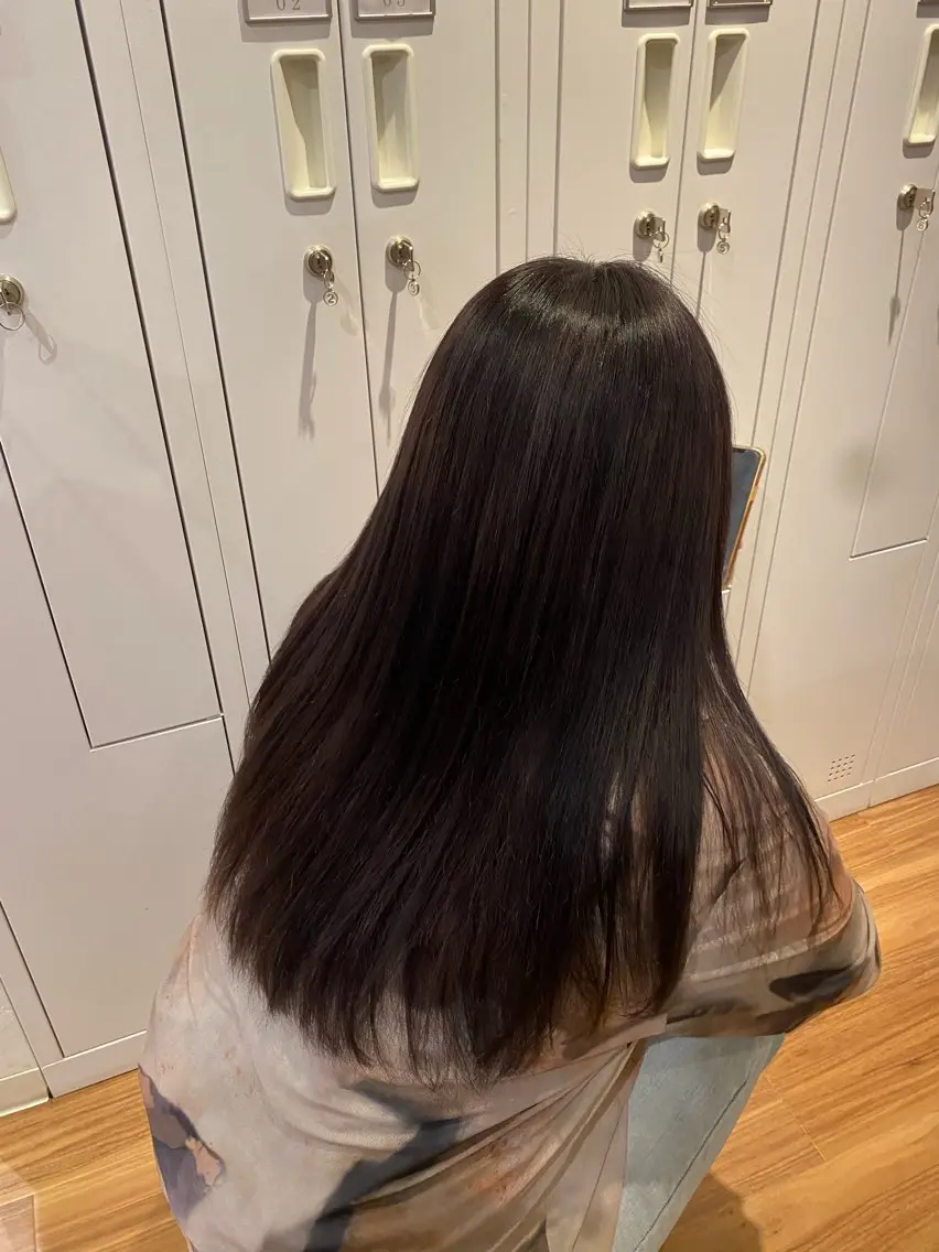 【撮影OKの方限定】ホリスティックケアカラー＋カット🫧꒰ঌ♡໒꒱🫧の写真