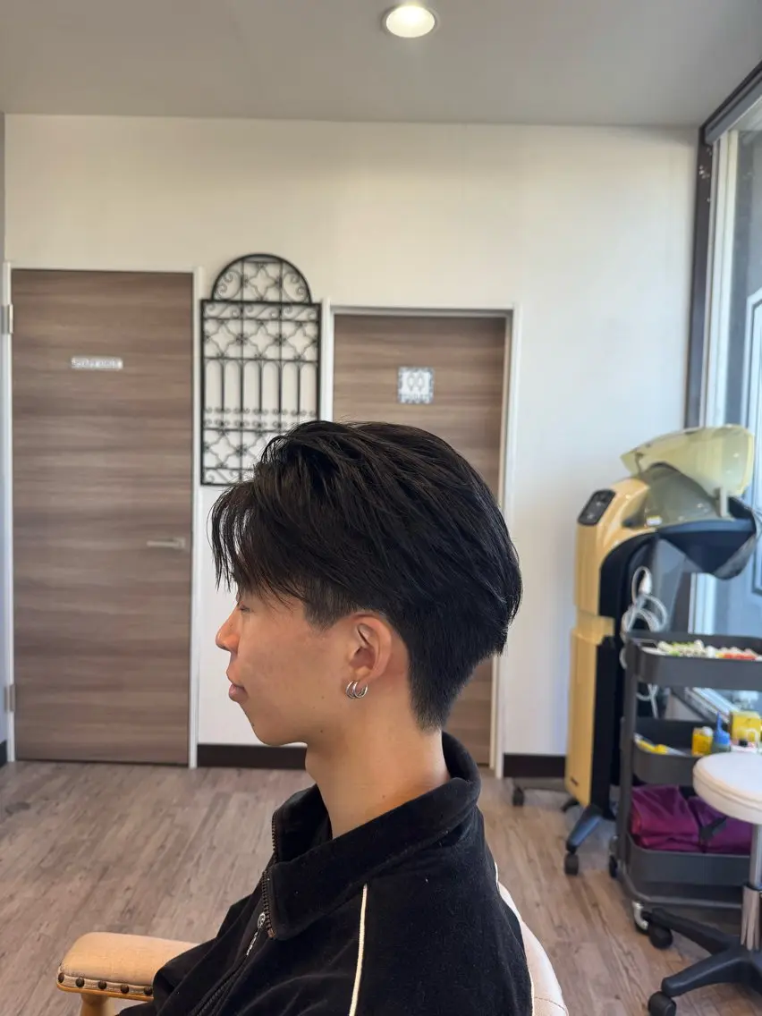 パーマ メンズ メンズパーマ ニュアンスパーマ メンズカット／パーマ 山口泰広のヘアスタイル