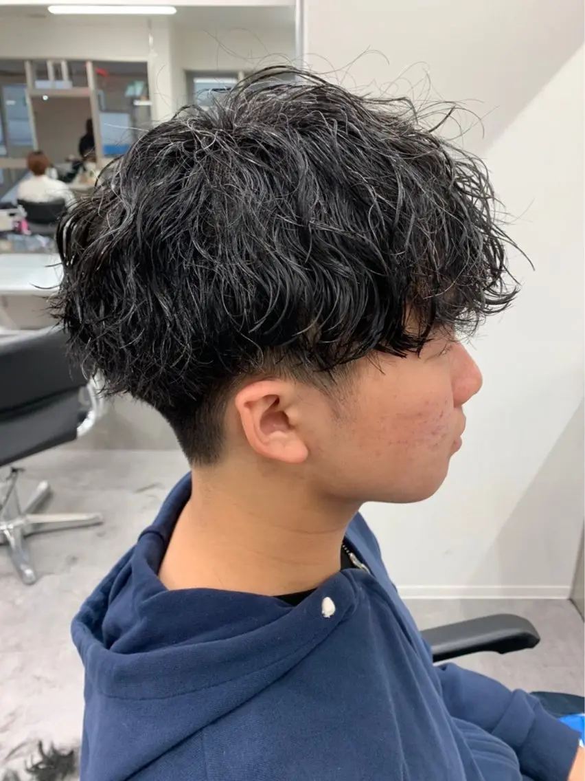 パーマ メンズ カット パーマ パーマ支持率No.1 ❤️🔥安成弾のヘアスタイル