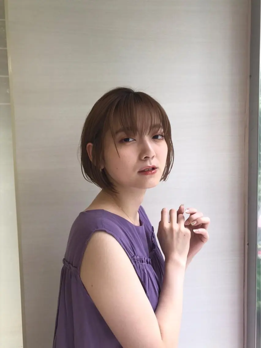 🫐前髪カット🫐の写真