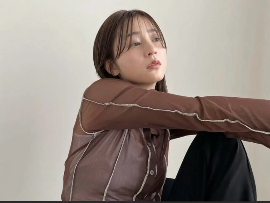 カラー ヘアカラー トリートメント 兼元 李子のヘアスタイル
