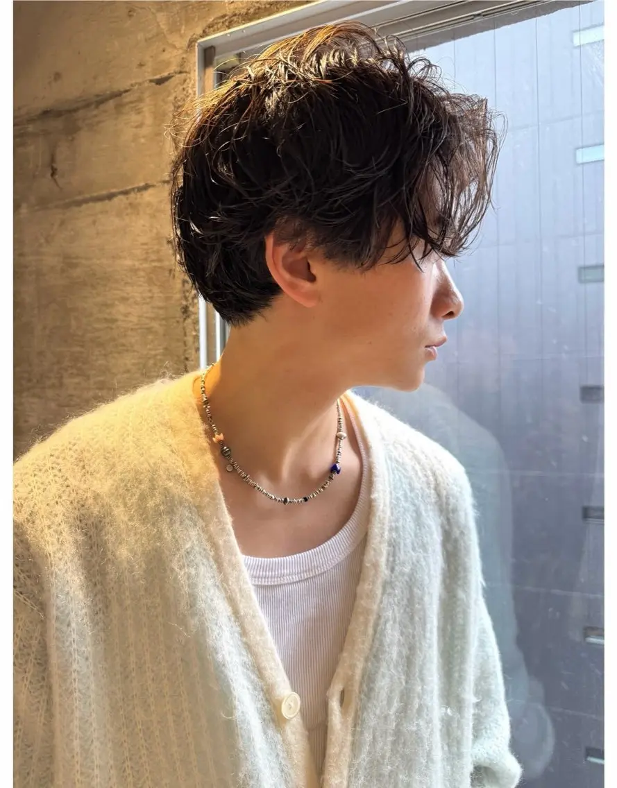 パーマ メンズ 🧚全レングス特化型 / 新宿 Hisuiのヘアスタイル