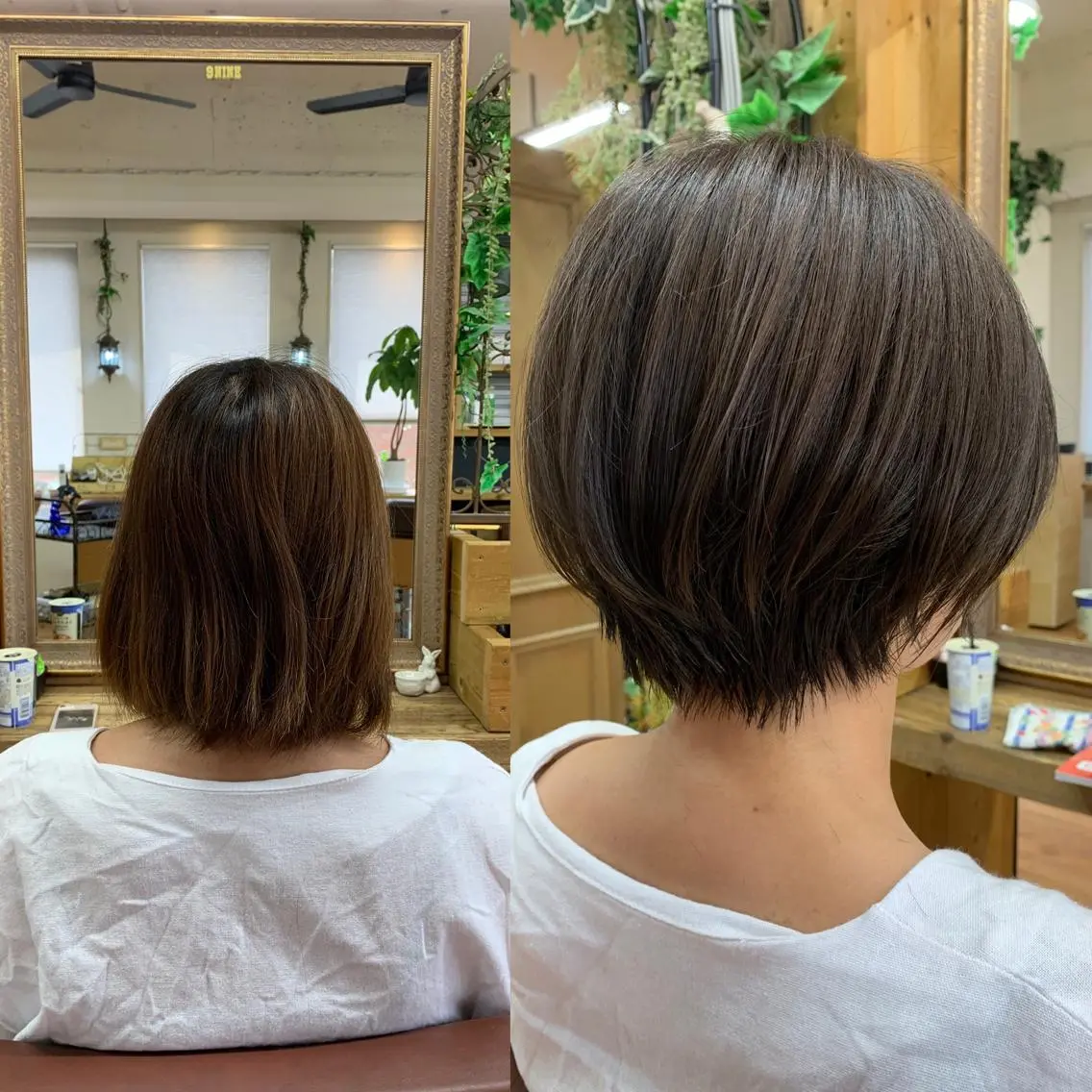 ショート カラー 亀田 泰生のヘアスタイル
