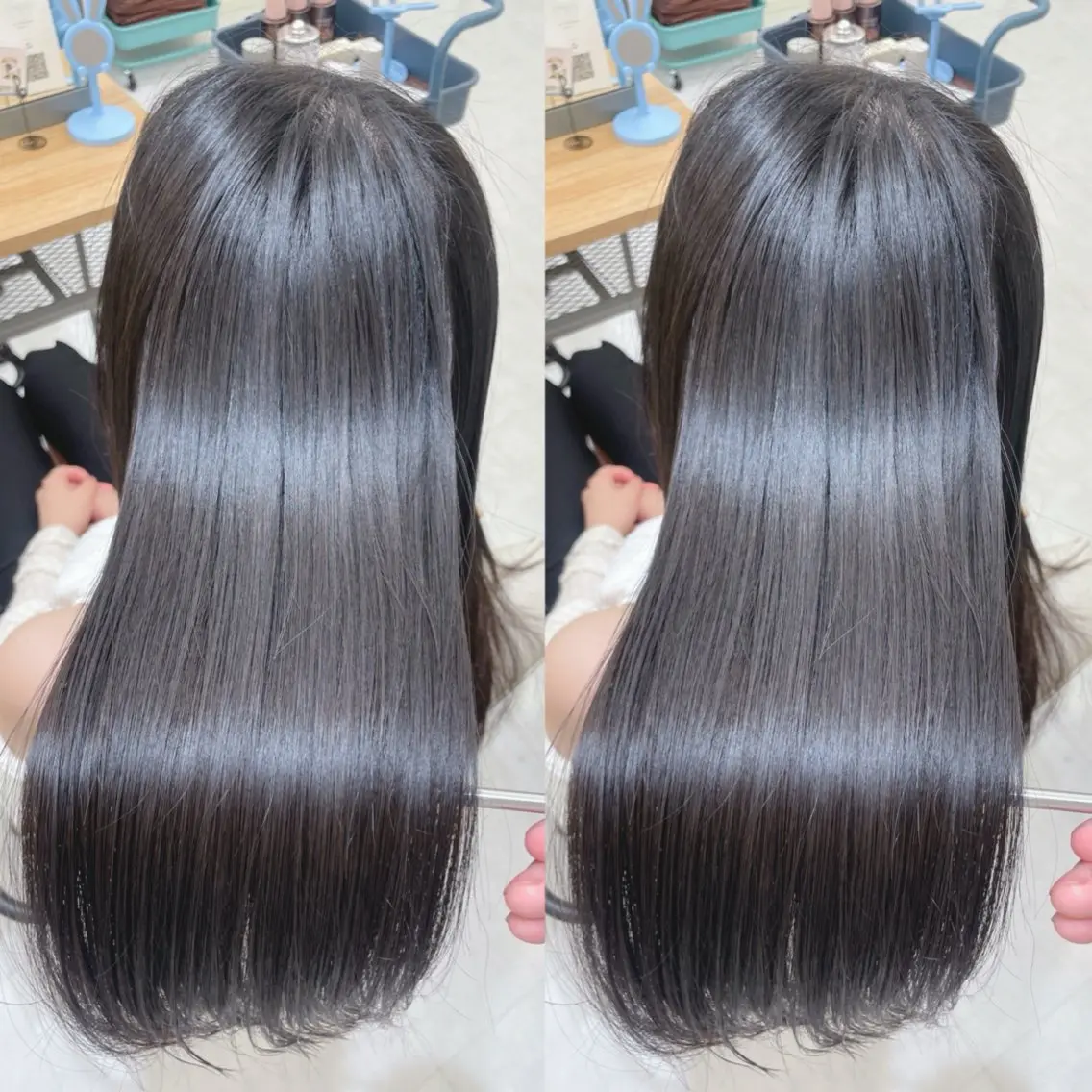 ロング トリートメント トリートメント 髪質改善✨艶髪カラー 縮毛矯正✨有田仁志のヘアスタイル