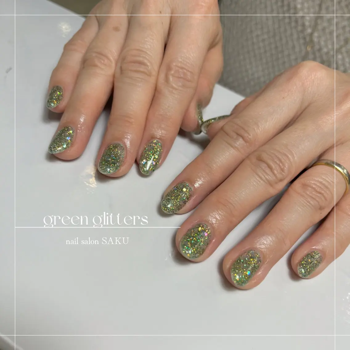 ネイル ニュアンスネイル シンプルネイル ハンドネイル SAKU nail 作島茜のネイルデザイン